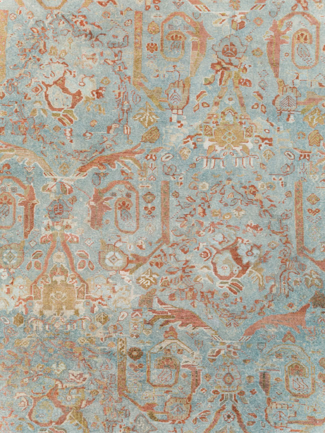 Anitque Persian Mahal Carpet, No.29460 - Gsblank
