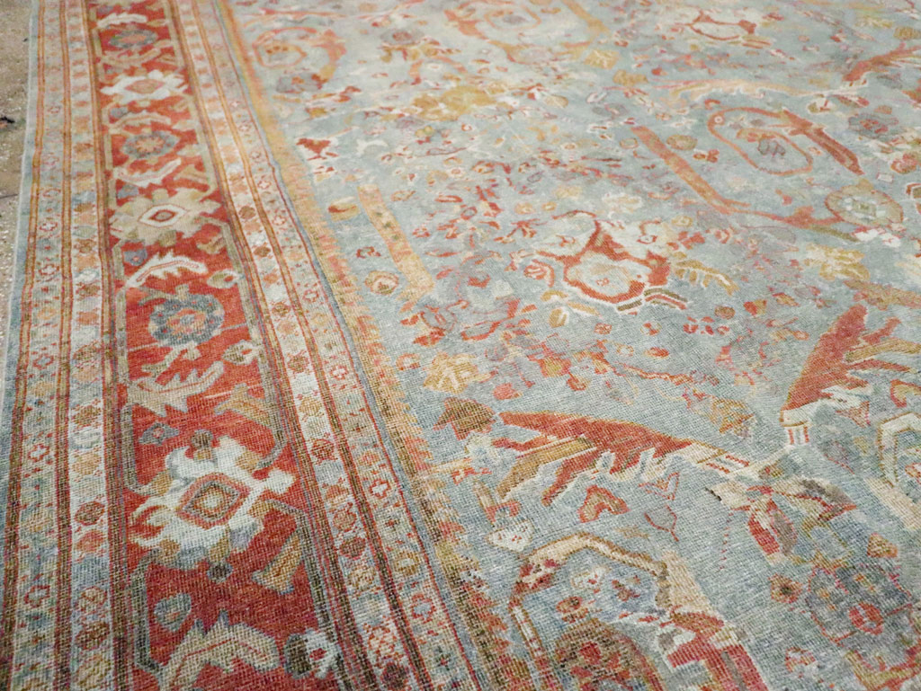 Anitque Persian Mahal Carpet, No.29460 - Gsblank