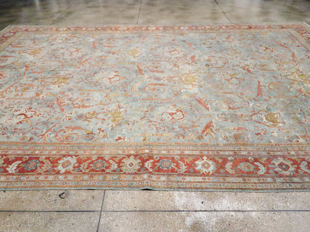 Anitque Persian Mahal Carpet, No.29460 - Gsblank