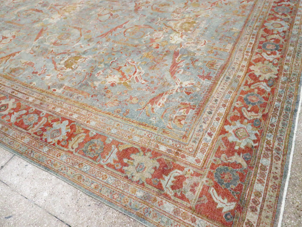 Anitque Persian Mahal Carpet, No.29460 - Gsblank
