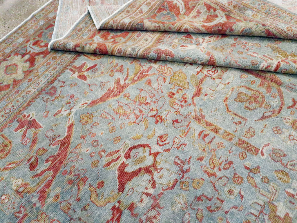 Anitque Persian Mahal Carpet, No.29460 - Gsblank