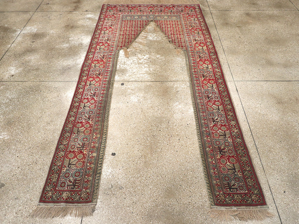 Antique Turkish Portiere Door Curtain, No.29465 - Gsblank