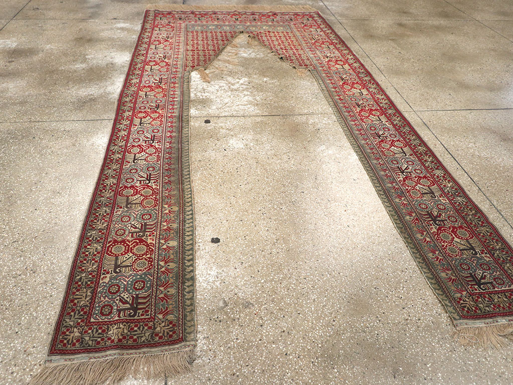 Antique Turkish Portiere Door Curtain, No.29465 - Gsblank