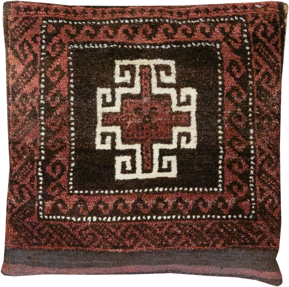 Vintage Persian Baluch Pillow, No.29474 - Gsblank
