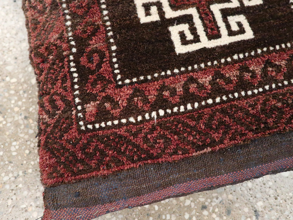 Vintage Persian Baluch Pillow, No.29474 - Gsblank
