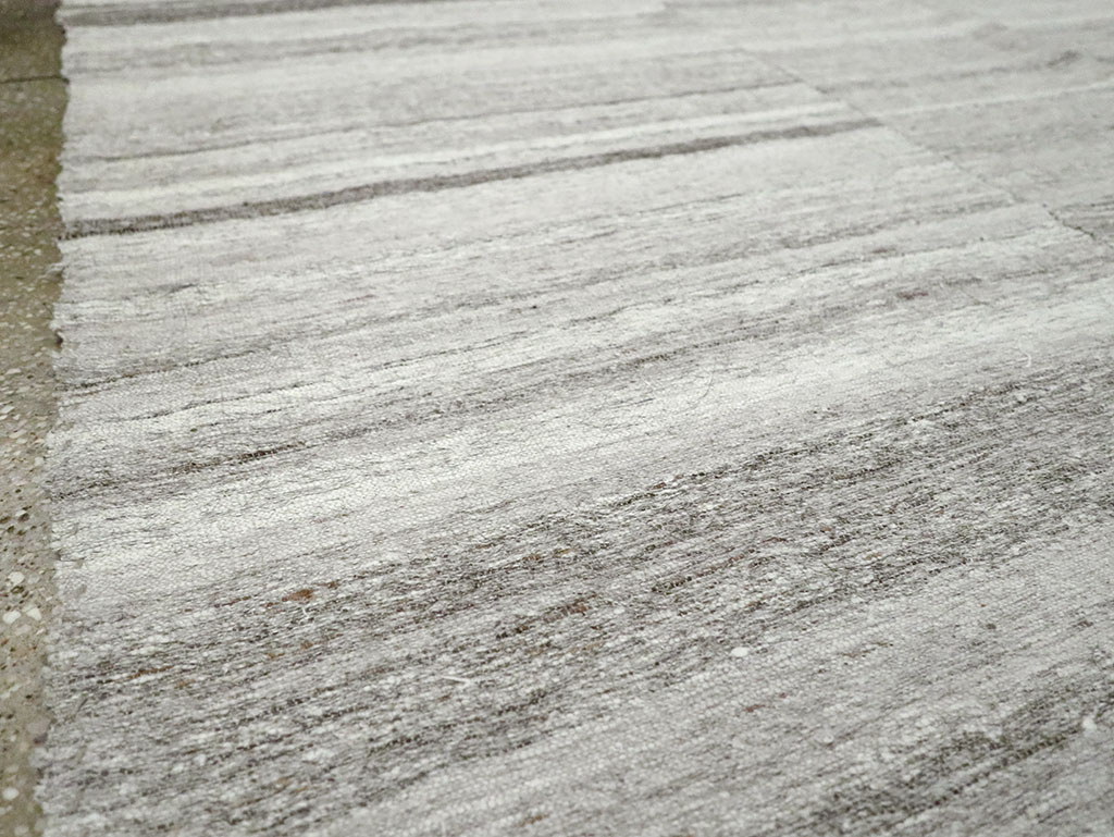 Vintage Turkish Flatweave Kilim Accent Rug, No.29488 - Gsblank