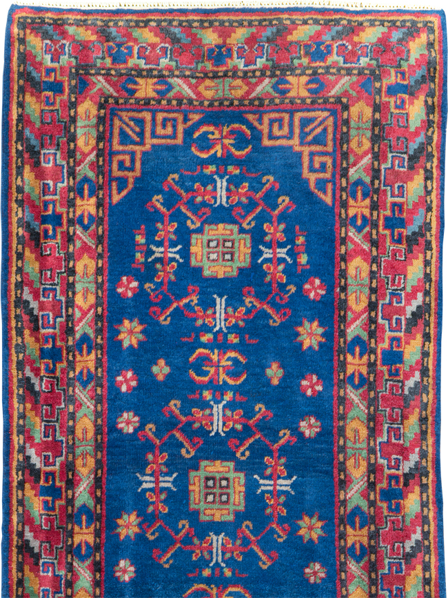 Antique East Turkestan Khotan Runner, No.29489 - Gsblank