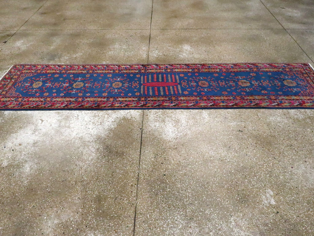 Antique East Turkestan Khotan Runner, No.29489 - Gsblank