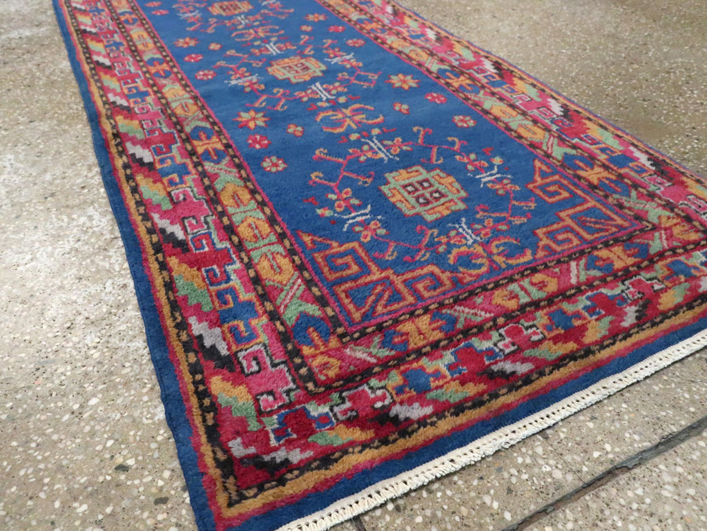 Antique East Turkestan Khotan Runner, No.29489 - Gsblank