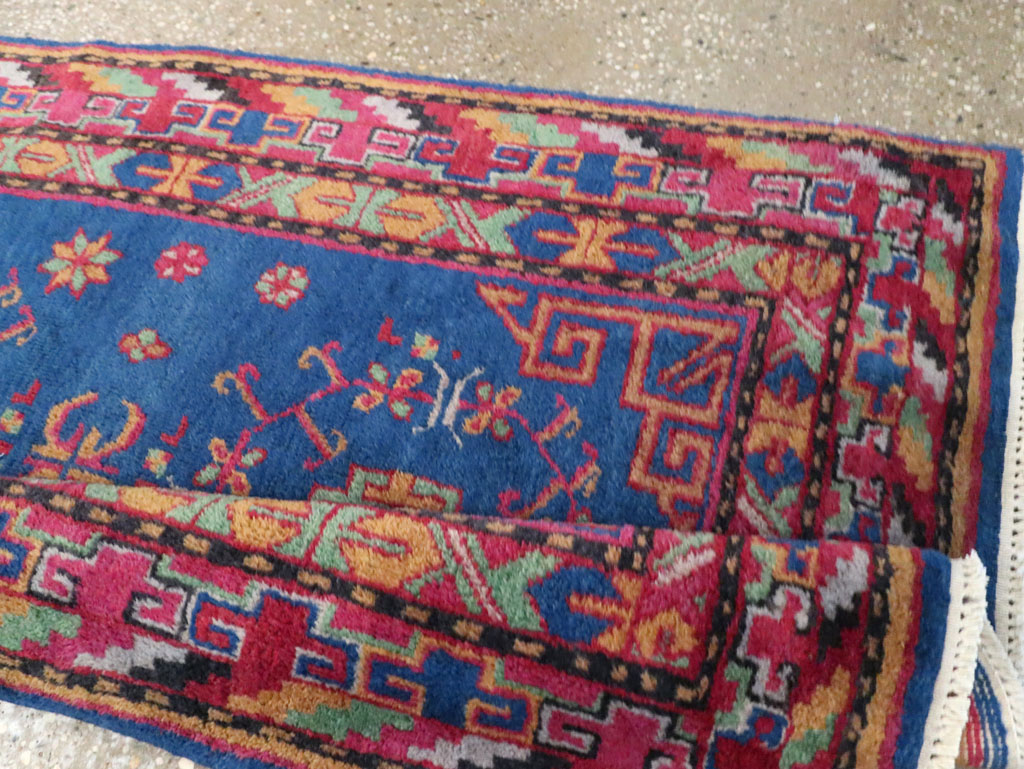 Antique East Turkestan Khotan Runner, No.29489 - Gsblank