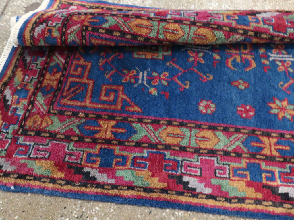 Antique East Turkestan Khotan Runner, No.29489 - Gsblank