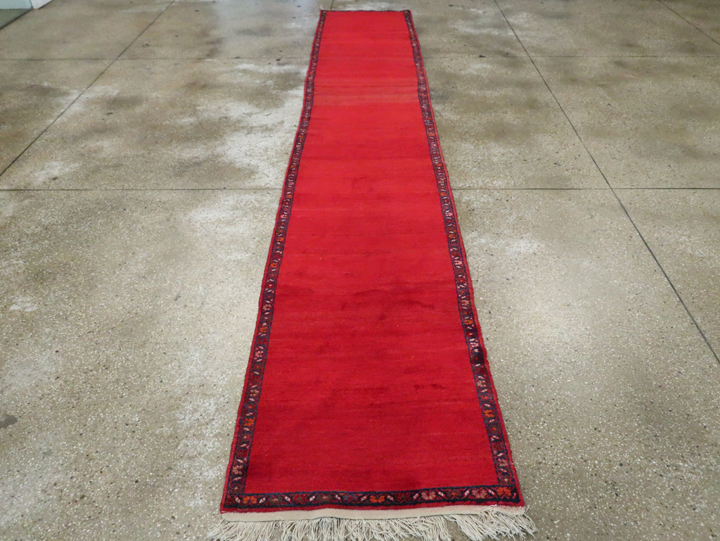 Vintage Persian Mahal Runner, No.29497 - Gsblank