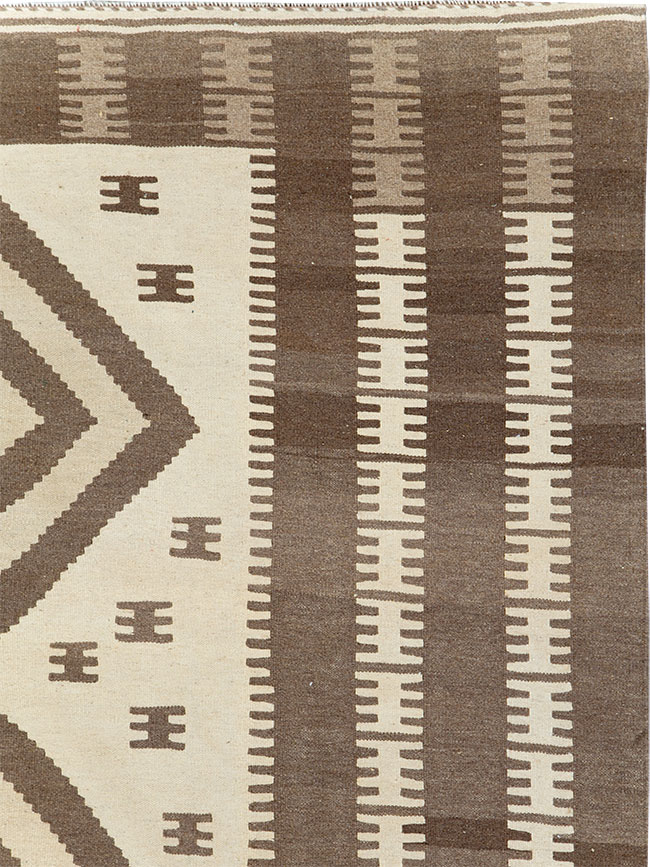 Vintage Persian Flatweave Kilim, No.29501 - Gsblank
