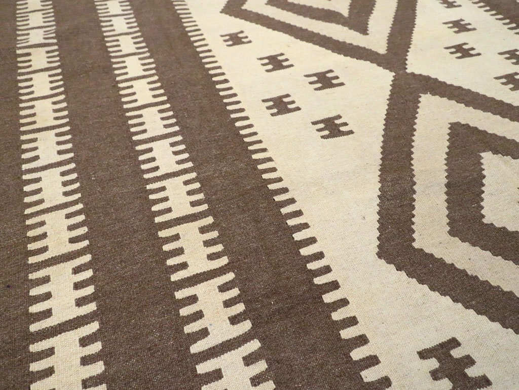 Vintage Persian Flatweave Kilim, No.29501 - Gsblank