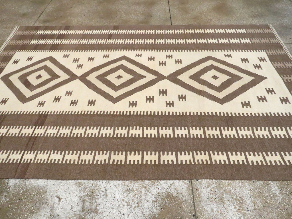 Vintage Persian Flatweave Kilim, No.29501 - Gsblank