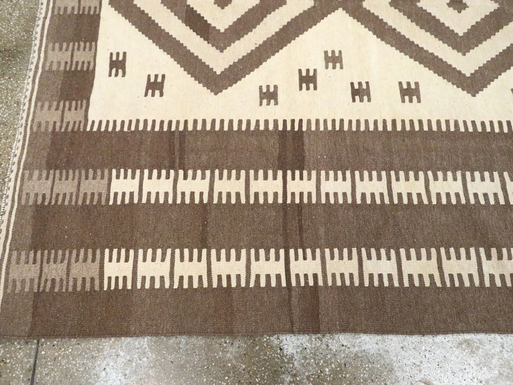 Vintage Persian Flatweave Kilim, No.29501 - Gsblank