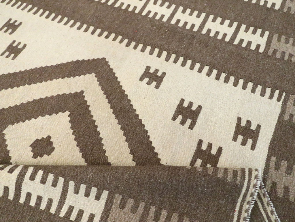 Vintage Persian Flatweave Kilim, No.29501 - Gsblank