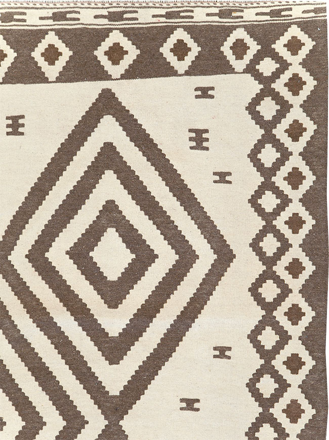 Vintage Persian Flatweave Kilim, No.29503 - Gsblank
