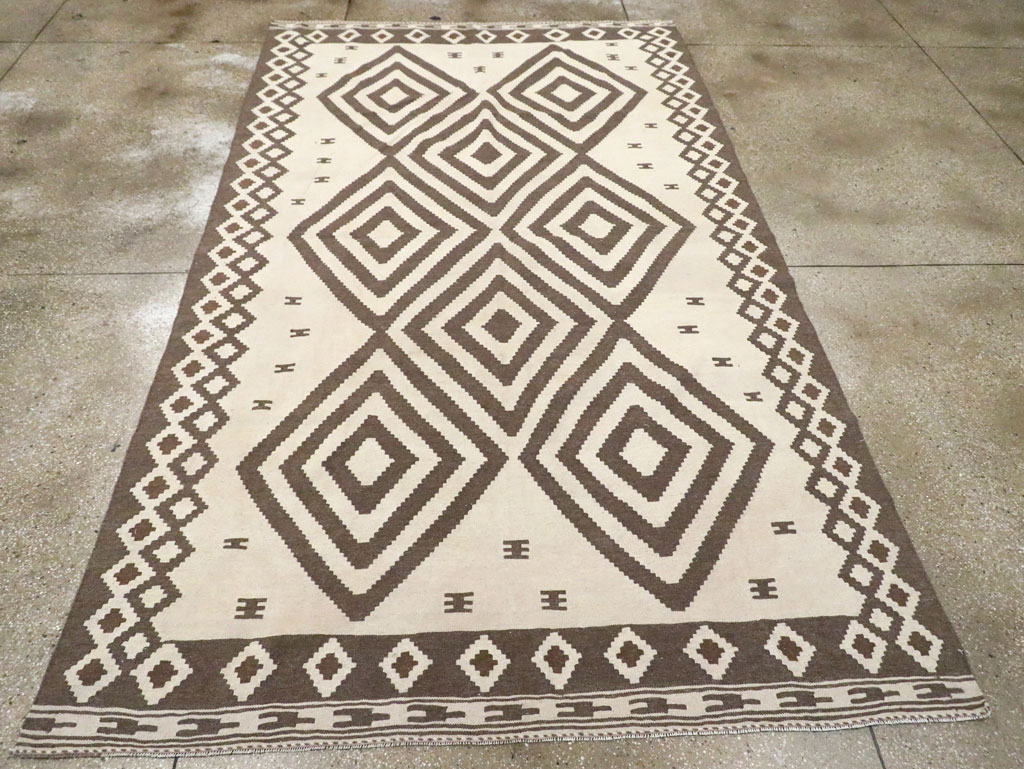 Vintage Persian Flatweave Kilim, No.29503 - Gsblank