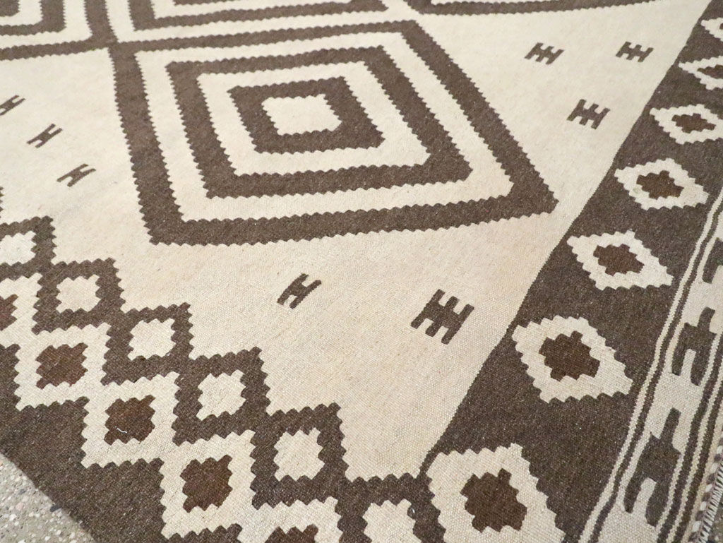 Vintage Persian Flatweave Kilim, No.29503 - Gsblank