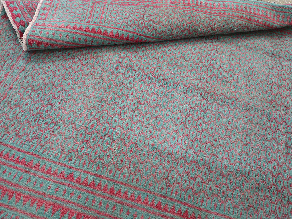 Vintage Persian Flatweave Kilim Accent Rug, No.29504 - Gsblank