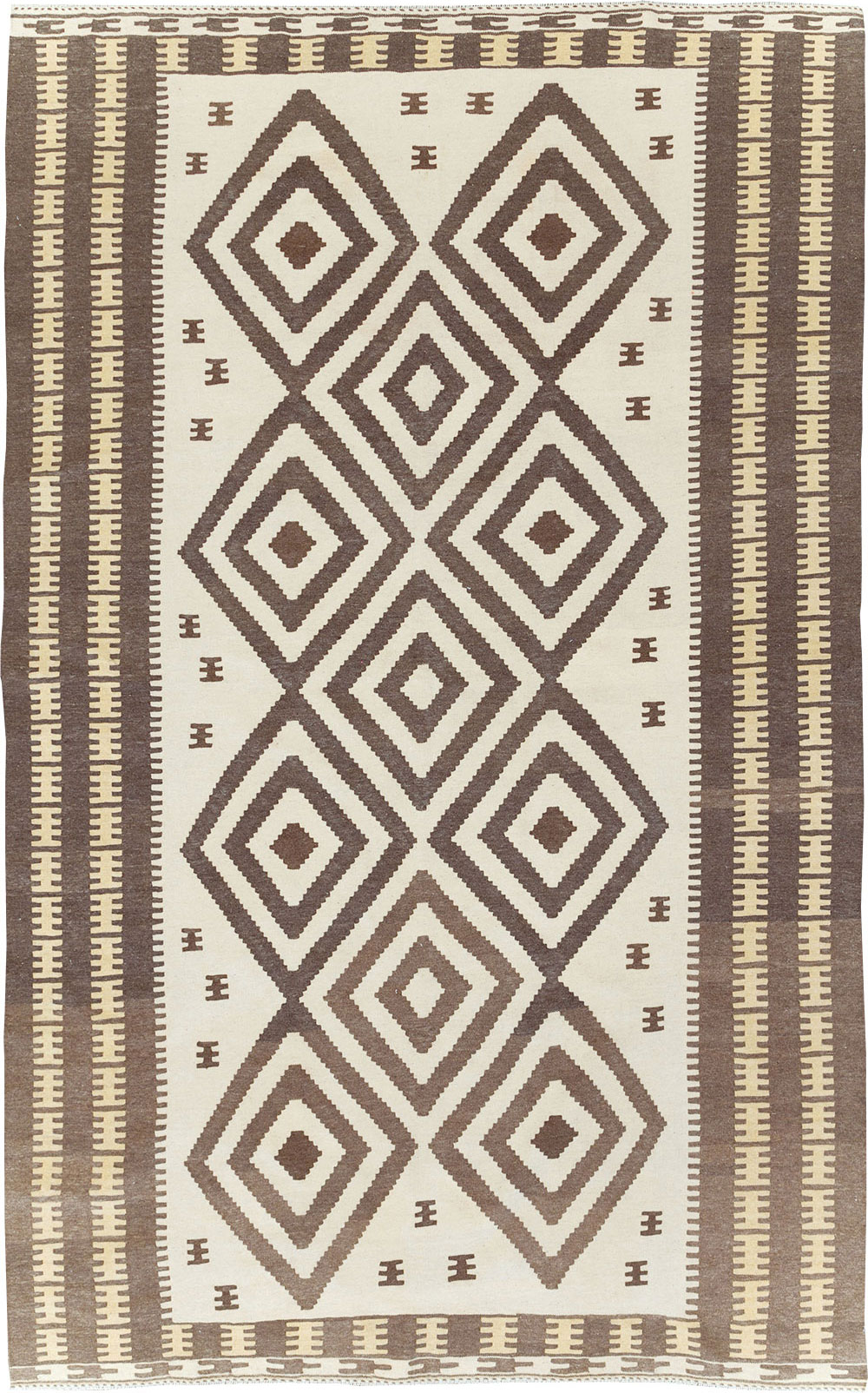 Vintage Persian Flatweave Kilim , No.29505 - Gsblank