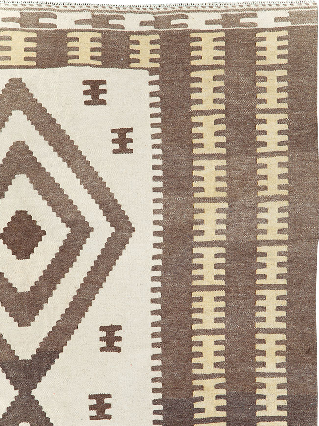 Vintage Persian Flatweave Kilim , No.29505 - Gsblank