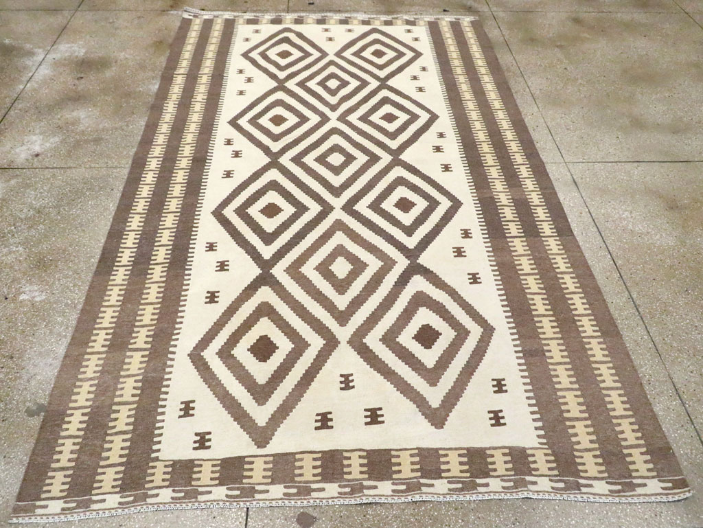Vintage Persian Flatweave Kilim , No.29505 - Gsblank