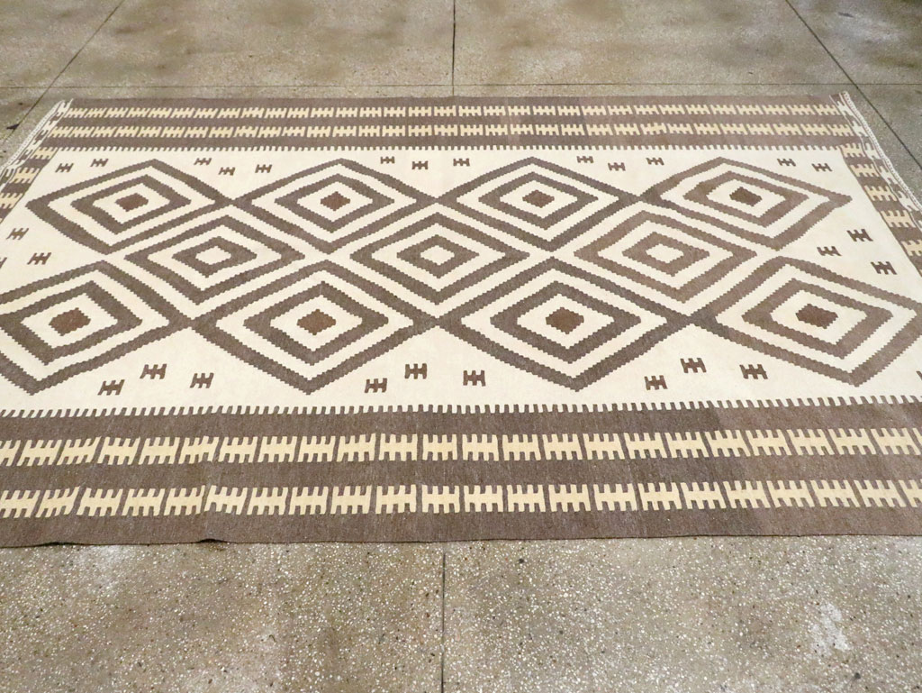 Vintage Persian Flatweave Kilim , No.29505 - Gsblank