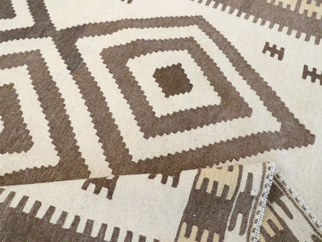 Vintage Persian Flatweave Kilim , No.29505 - Gsblank