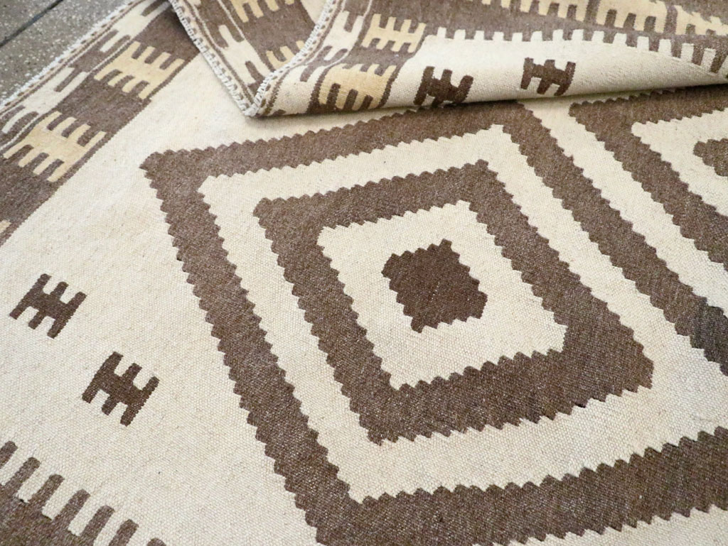 Vintage Persian Flatweave Kilim , No.29505 - Gsblank