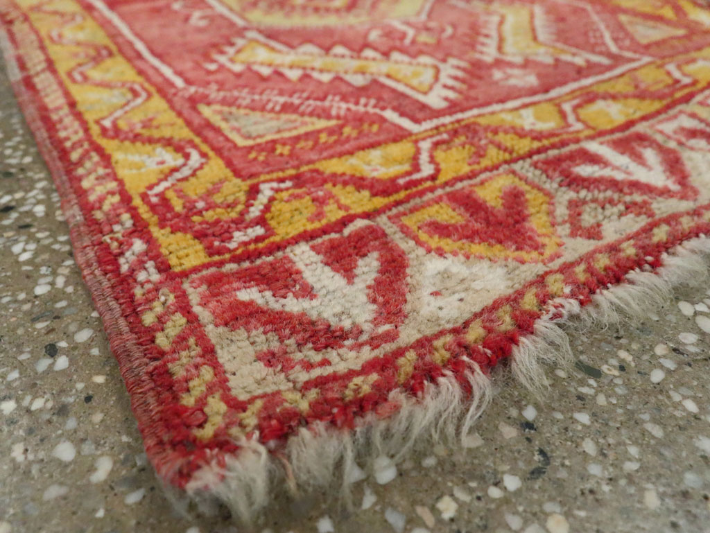 Vintage Turkish Anatolian Throw Rug, No.29512 - Gsblank