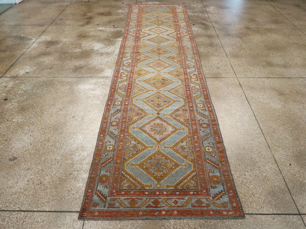 Antique Persian Kurd Runner, No.29513 - Gsblank