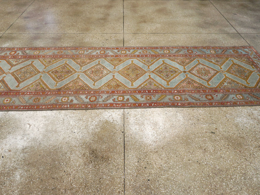 Antique Persian Kurd Runner, No.29513 - Gsblank