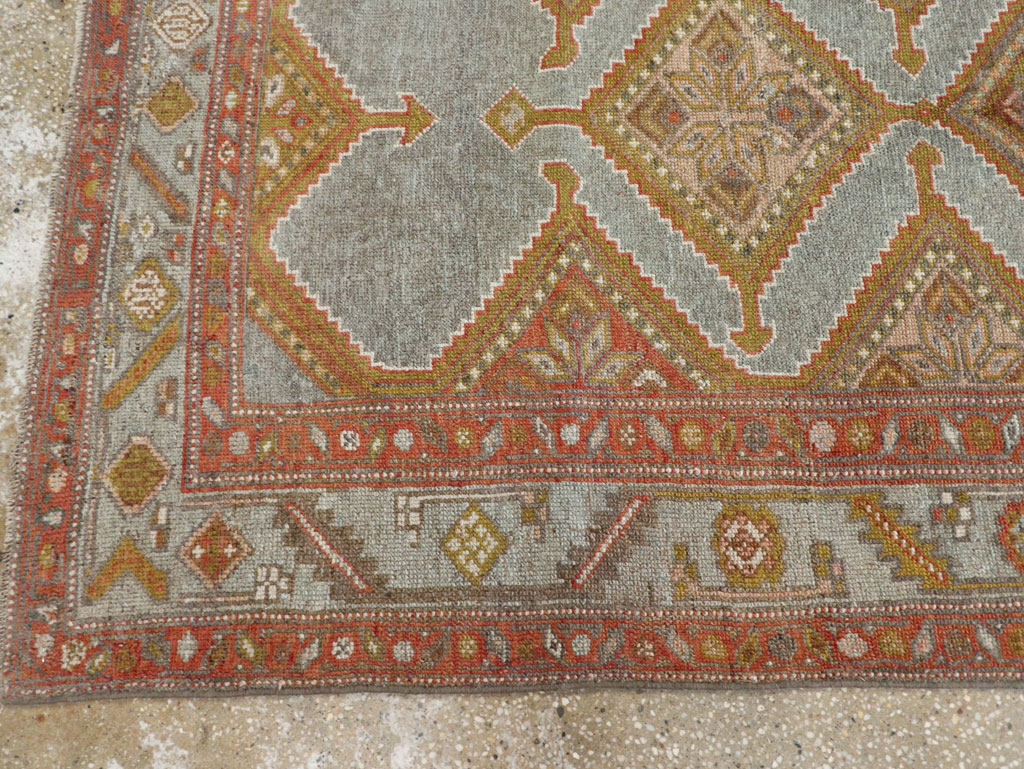 Antique Persian Kurd Runner, No.29513 - Gsblank