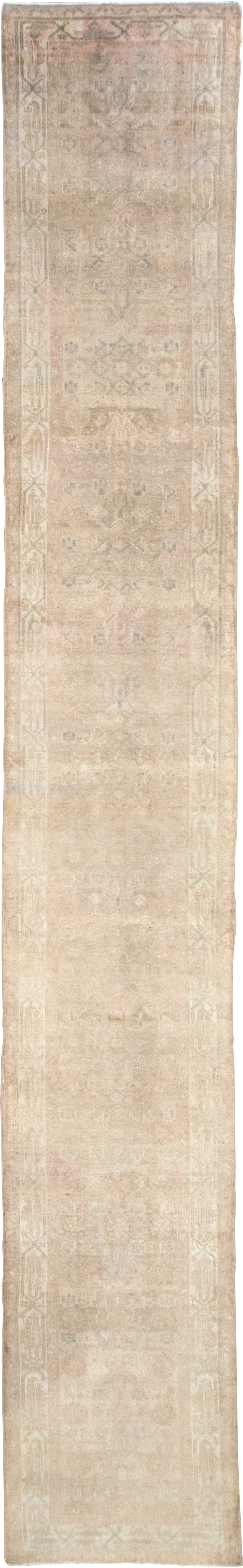 Vintage Persian Malayer Long Runner, No.29514 - Gsblank