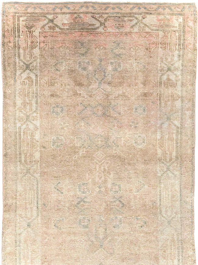 Vintage Persian Malayer Long Runner, No.29514 - Gsblank