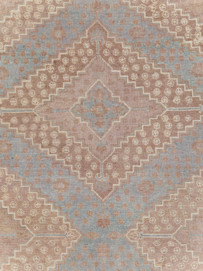 Antique East Turkestan Khotan Room Size Carpet, No.29518 - Gsblank