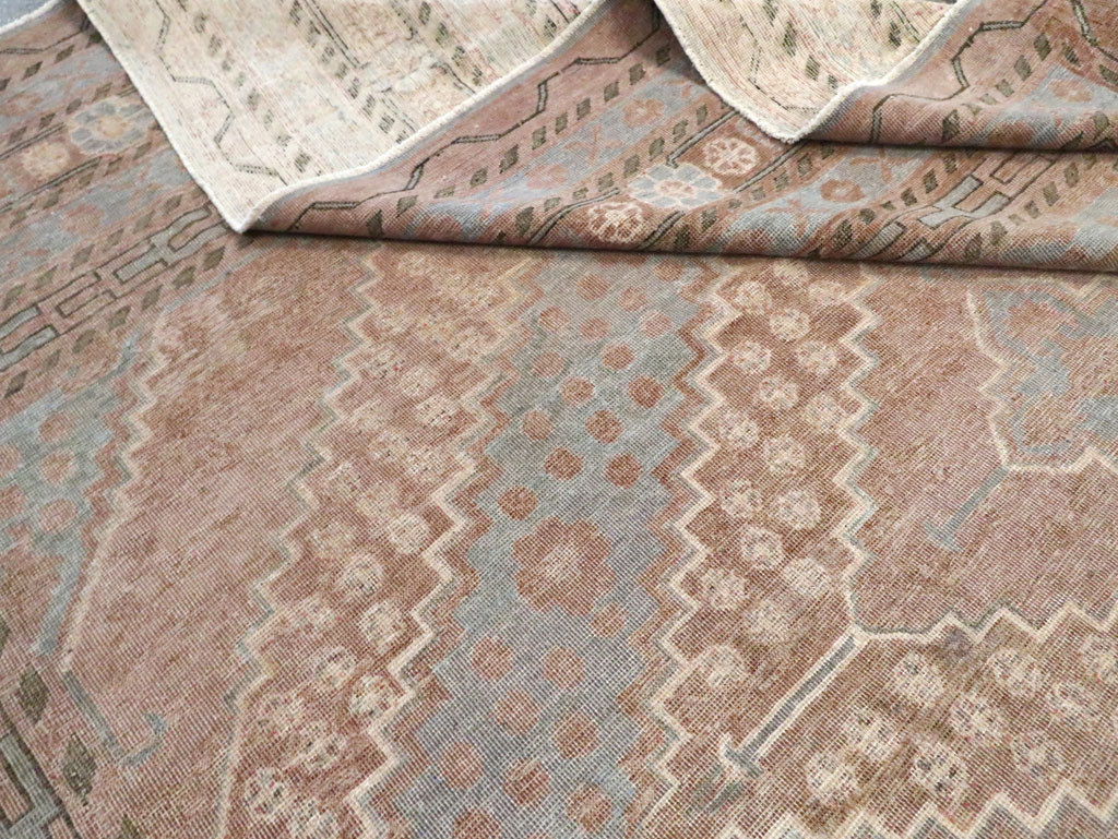 Antique East Turkestan Khotan Room Size Carpet, No.29518 - Gsblank