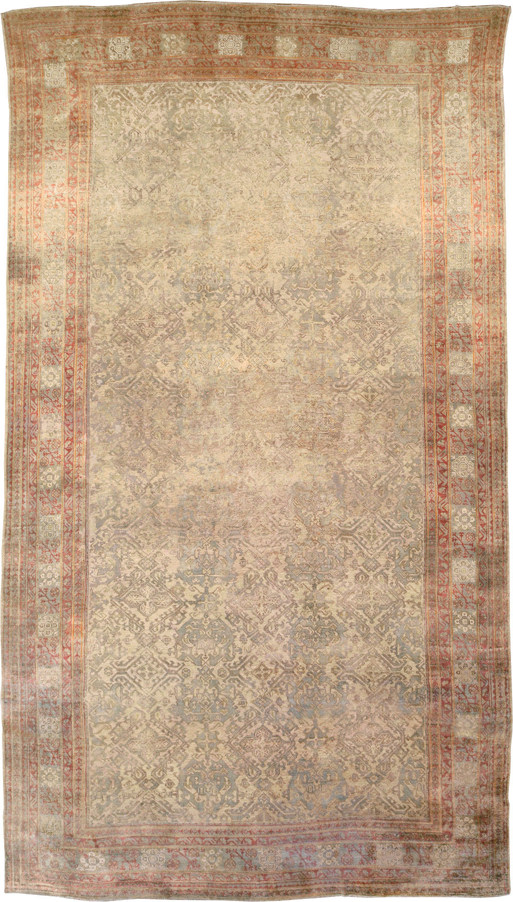 Antique Oversize Oushak Carpet, No.29520 - Gsblank