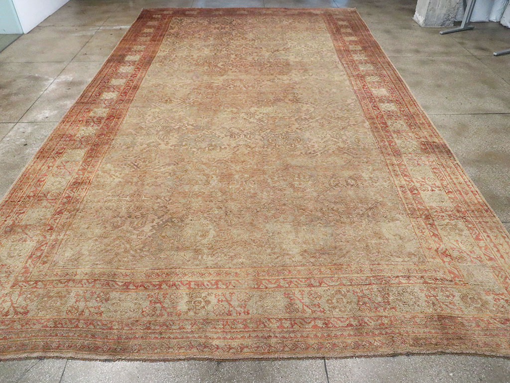 Antique Oversize Oushak Carpet, No.29520 - Gsblank
