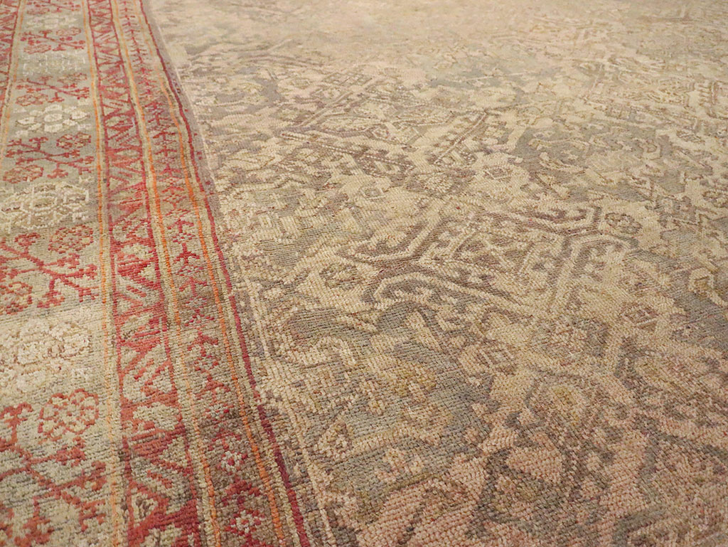 Antique Oversize Oushak Carpet, No.29520 - Gsblank