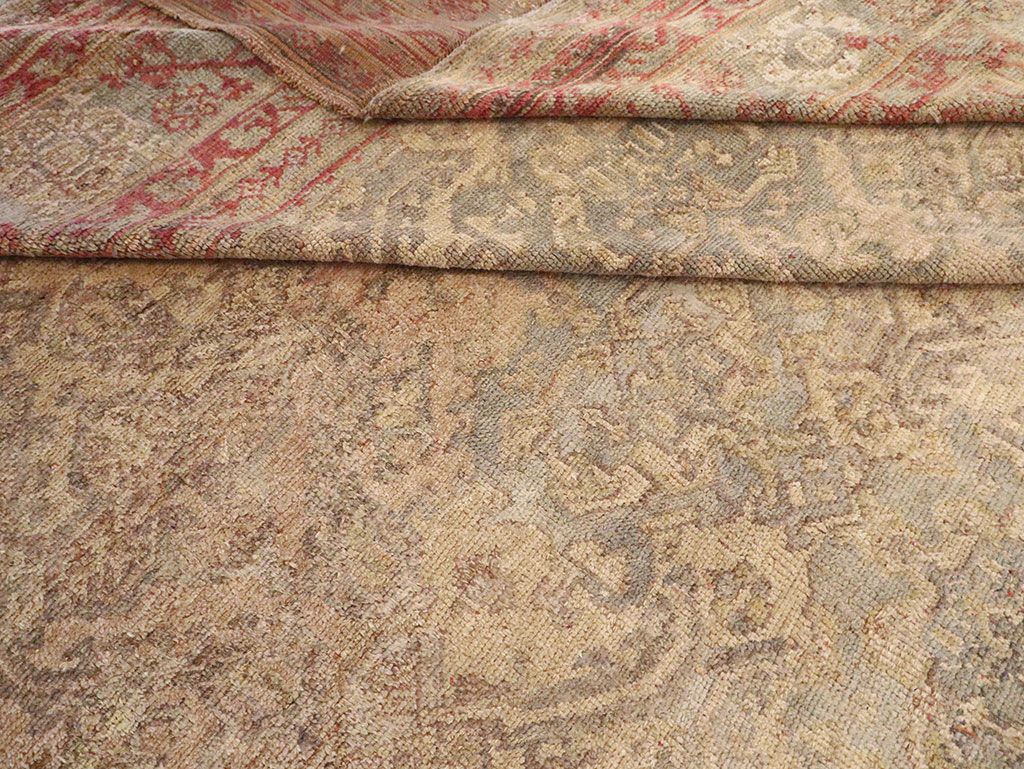 Antique Oversize Oushak Carpet, No.29520 - Gsblank