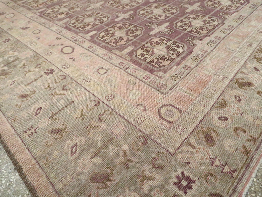 Antique Khotan Square Carpet, No.29521 - Gsblank