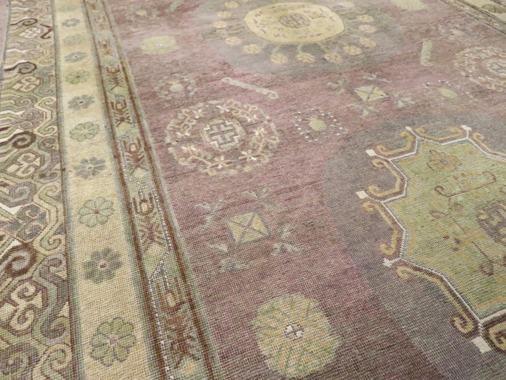 Antique East Turkestan Khotan Gallery Carpet, No.29531 - Gsblank
