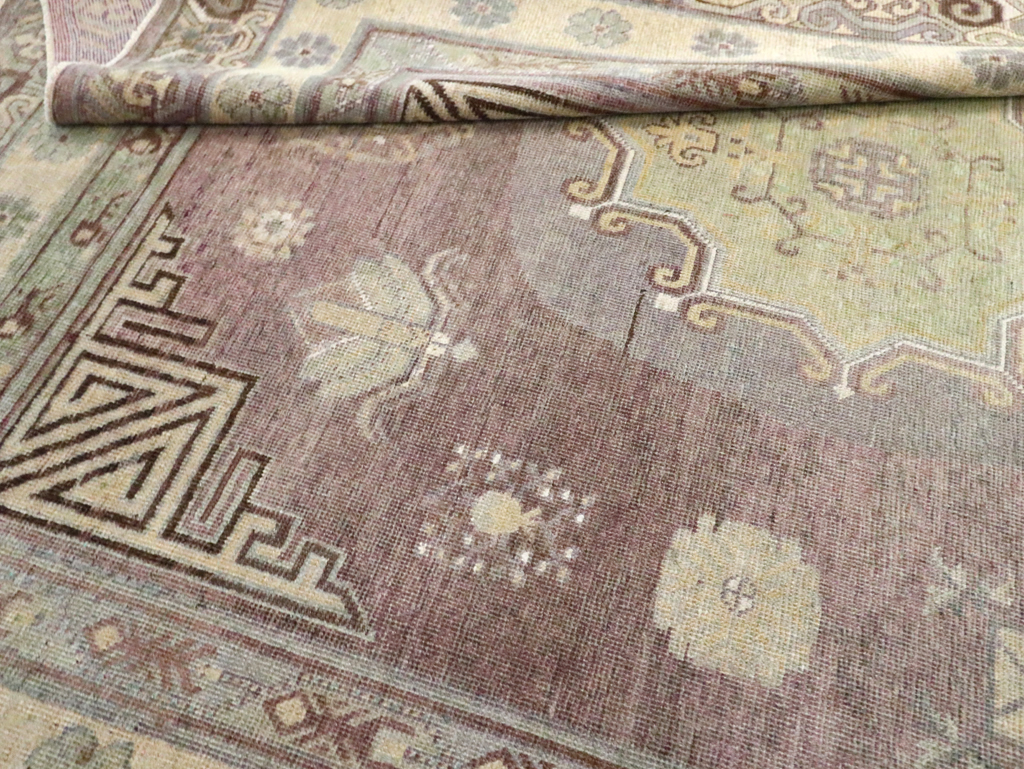 Antique East Turkestan Khotan Gallery Carpet, No.29531 - Gsblank