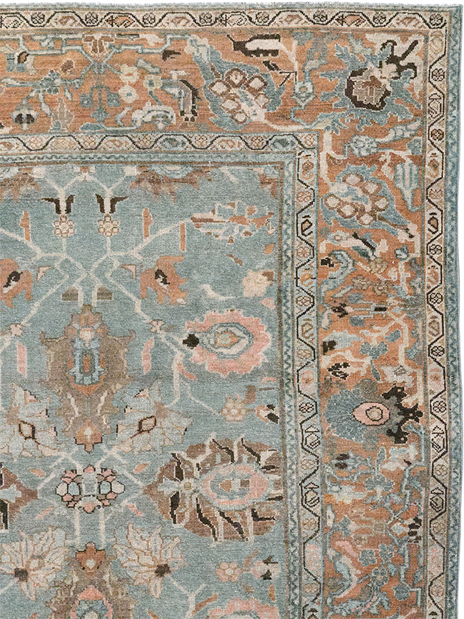 Antique Persian Malayer Room Size Carpet, No.29535 - Gsblank