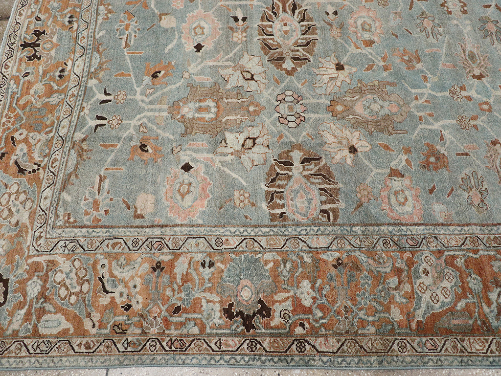Antique Persian Malayer Room Size Carpet, No.29535 - Gsblank