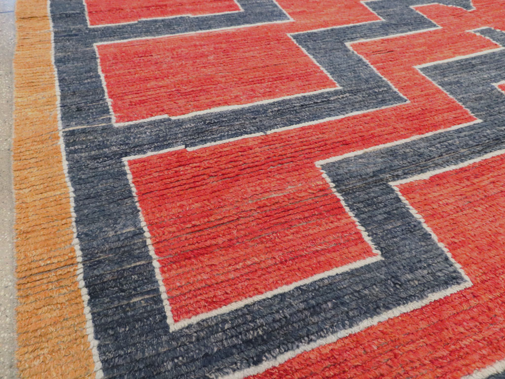 Contemporary Turkish Tulu Room Size Carpet, No.29539 - Gsblank