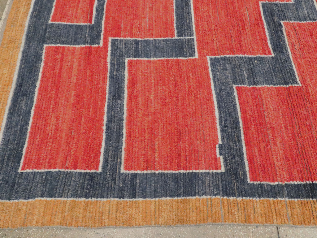 Contemporary Turkish Tulu Room Size Carpet, No.29539 - Gsblank